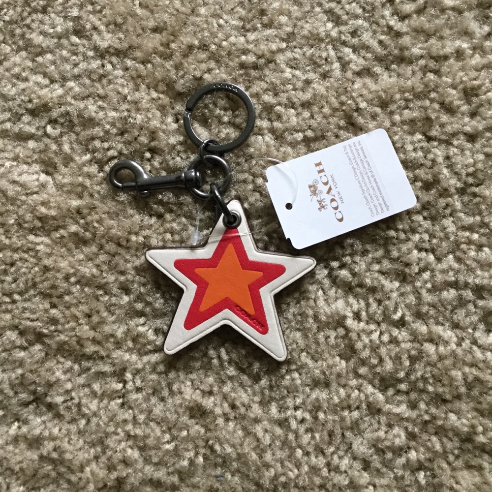 Coach keychain/bag charm (NWT)